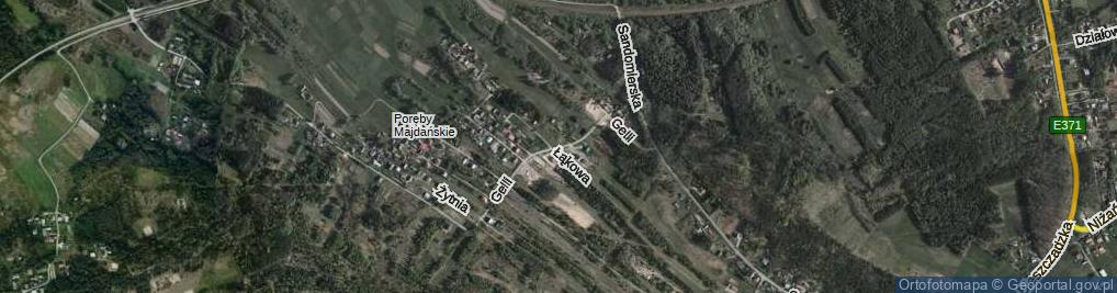Zdjęcie satelitarne Gelli Aleksendra, prof. ul.